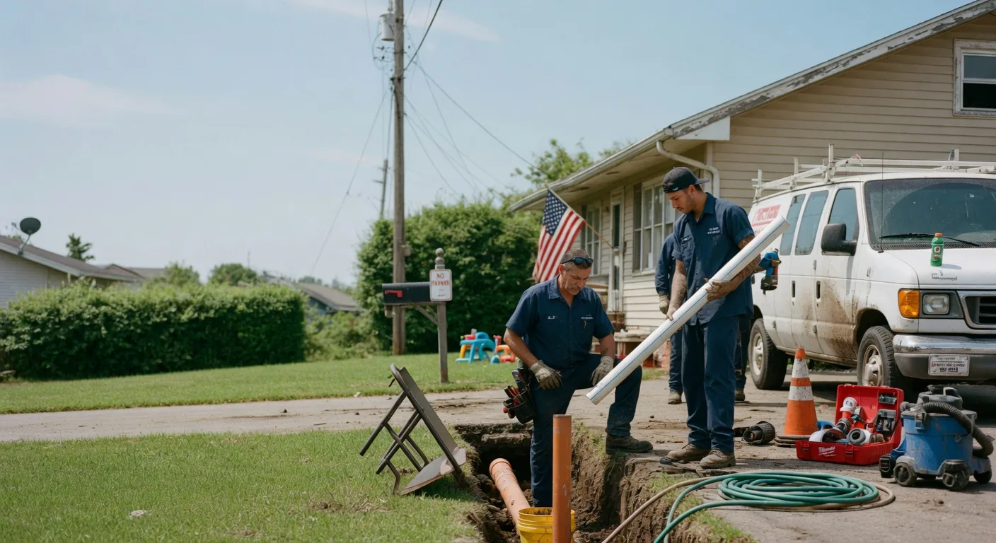 Sewer Line Inspection in Vacherie, LA